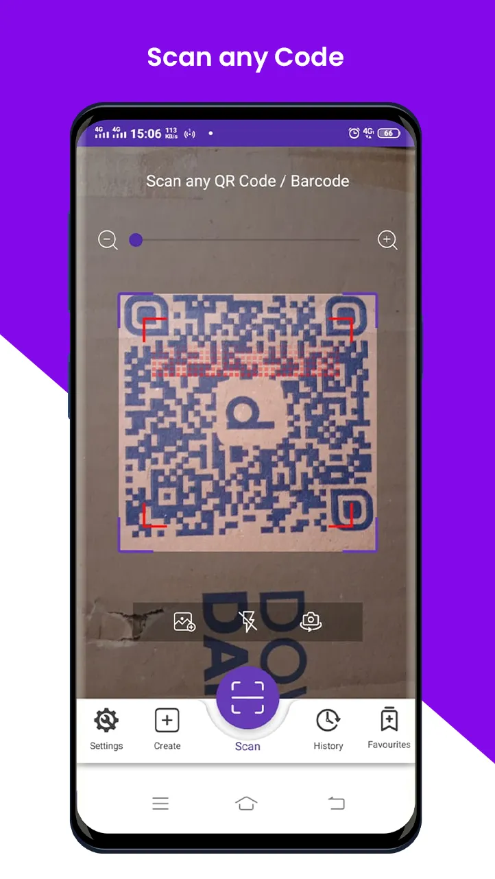 Qrcode reader barcode scanner | Indus Appstore | Screenshot