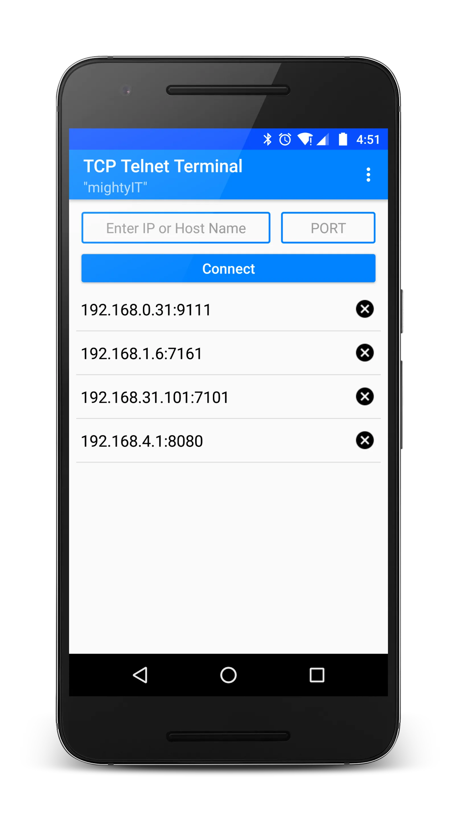 TCP Telnet Terminal | Indus Appstore | Screenshot