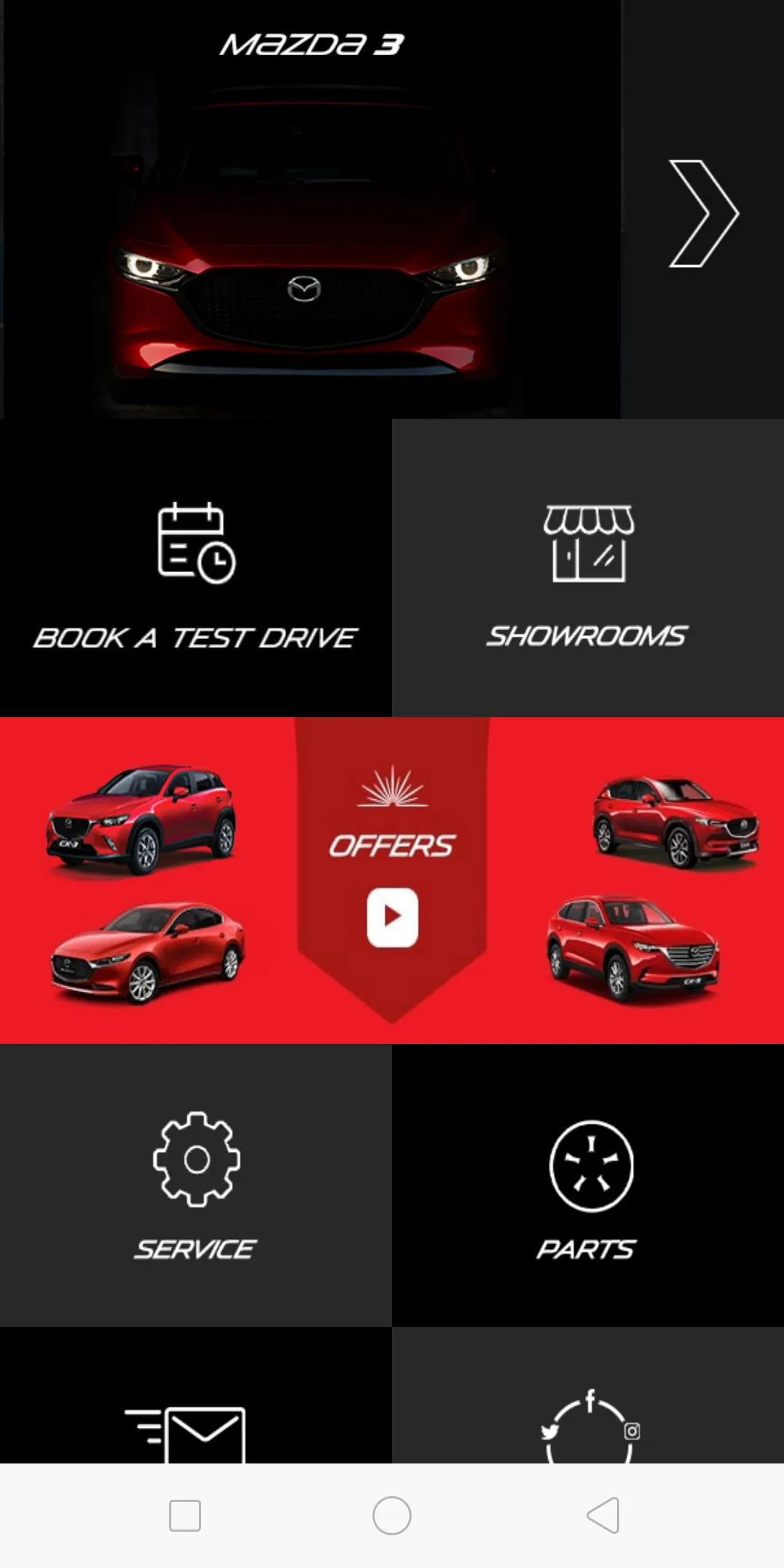 Mazda Oman | Indus Appstore | Screenshot