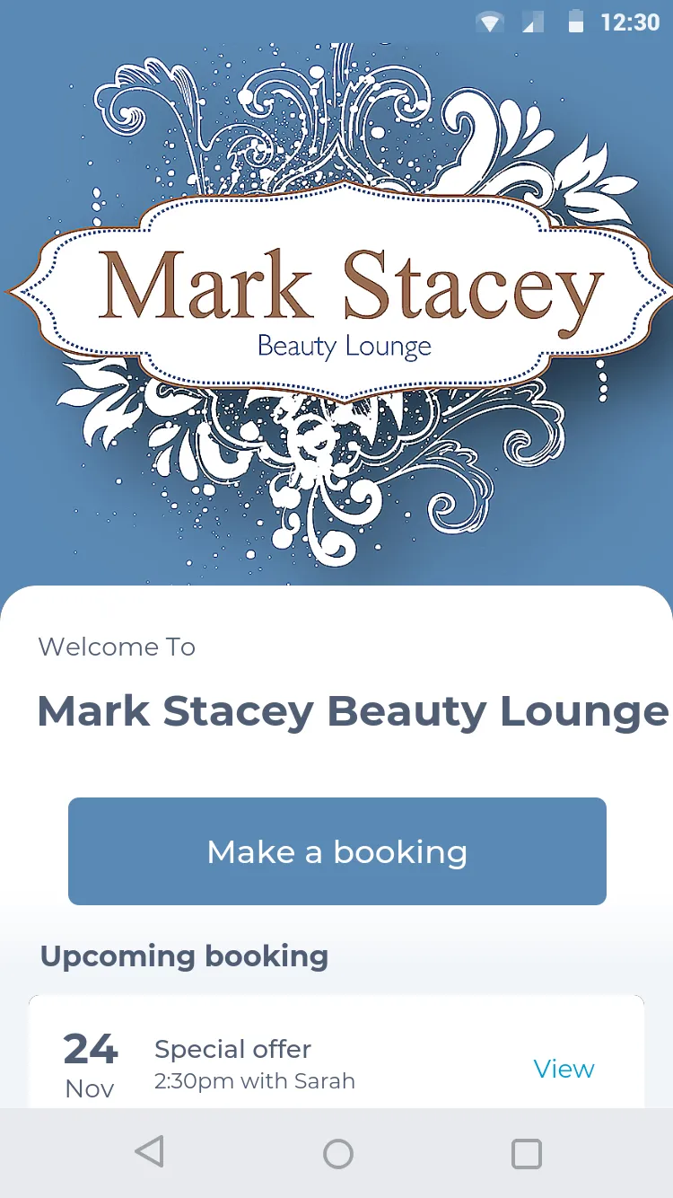 Mark Stacey Beauty Lounge | Indus Appstore | Screenshot