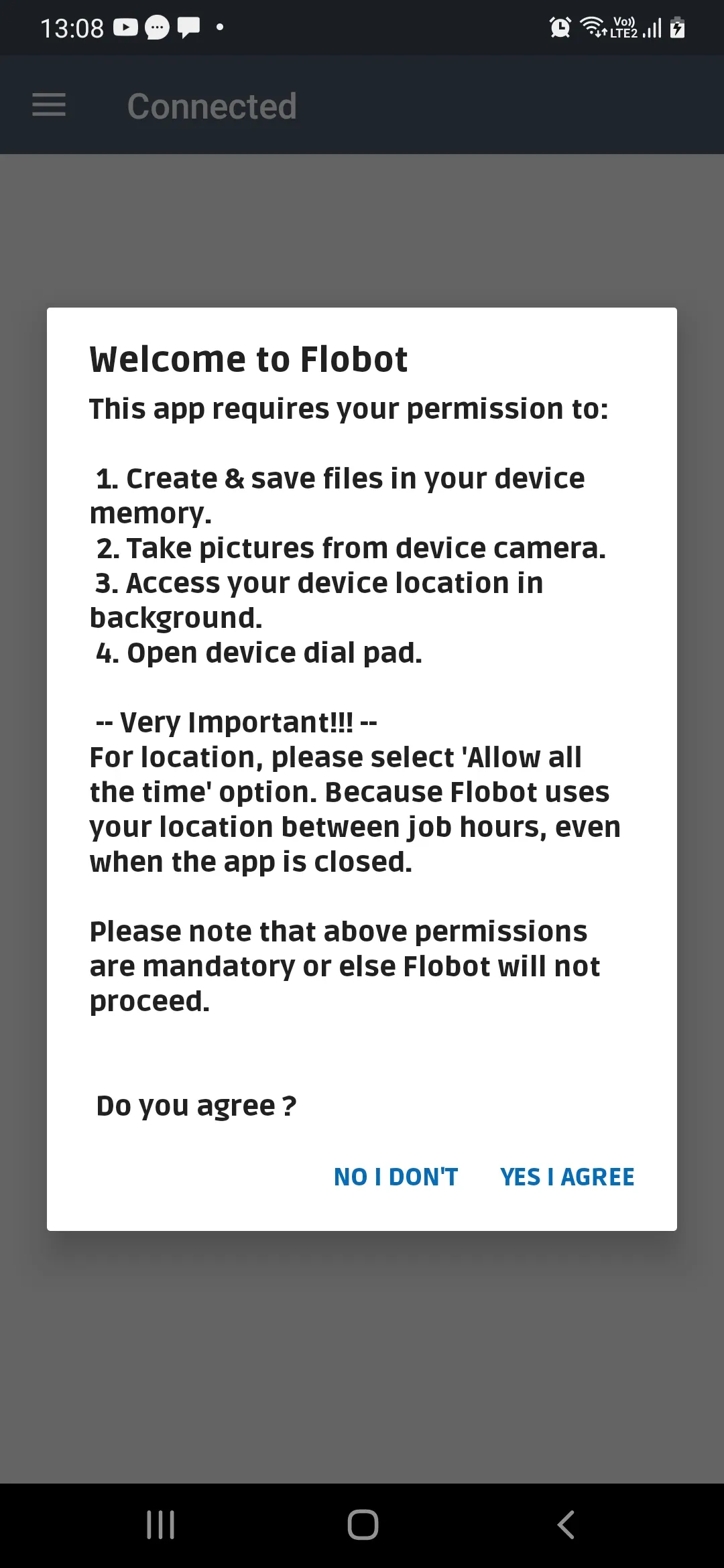 Flobot Field Service app | Indus Appstore | Screenshot