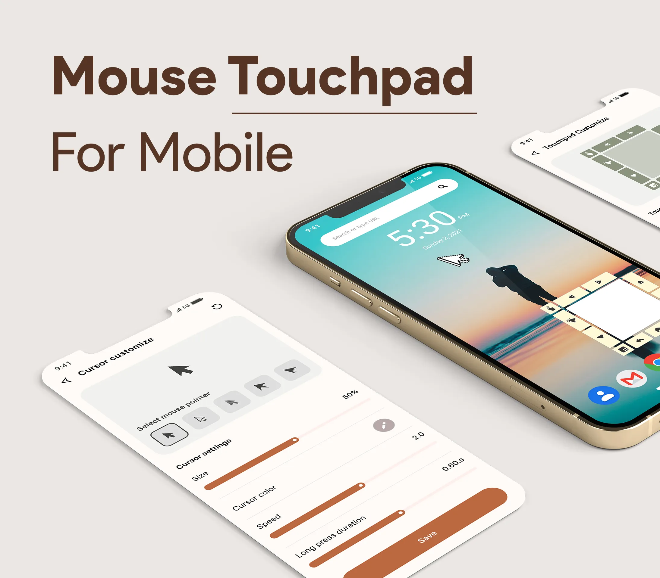 Mouse Touchpad for Mobile | Indus Appstore | Screenshot