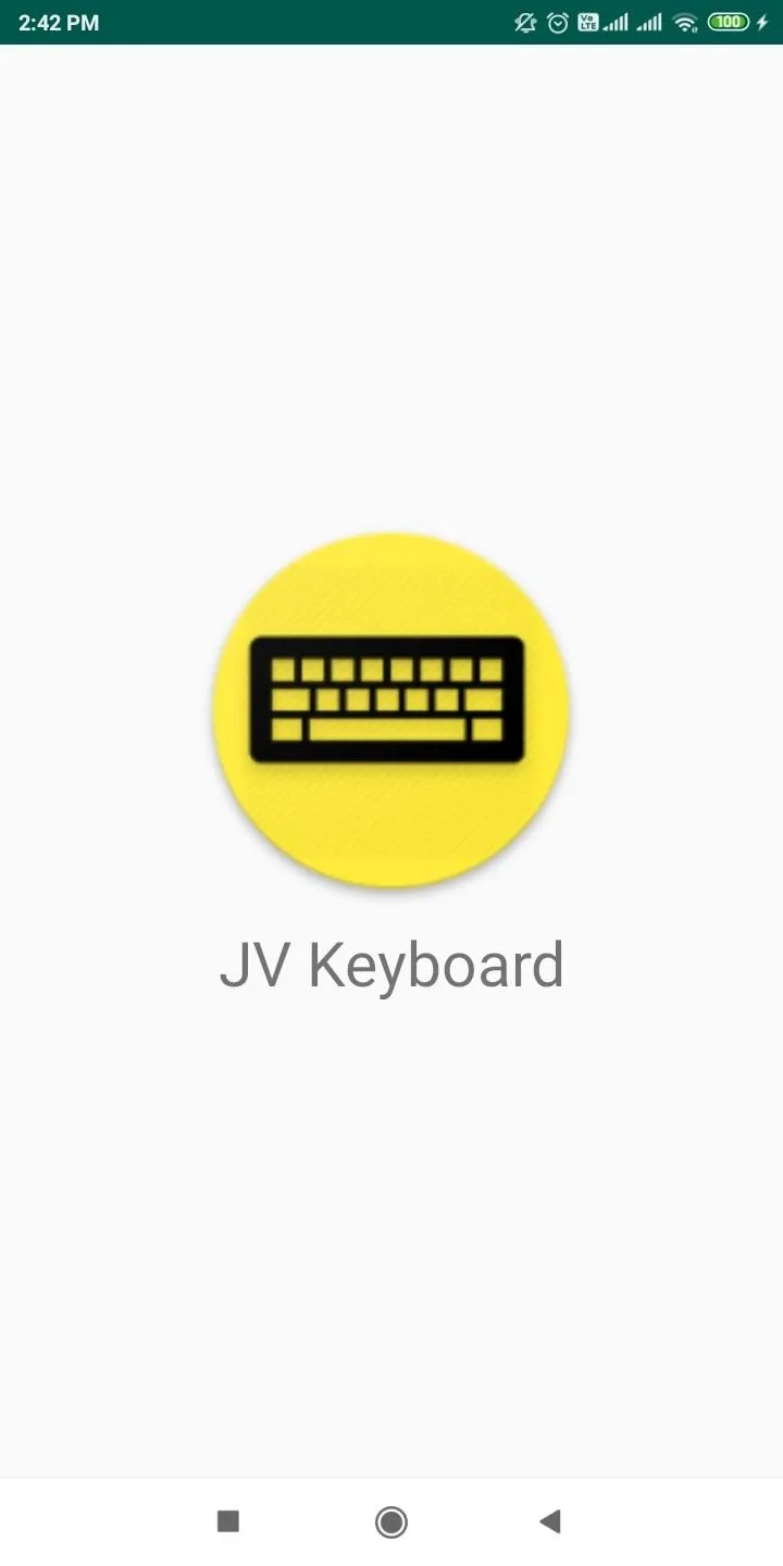 JV keyboard | Indus Appstore | Screenshot