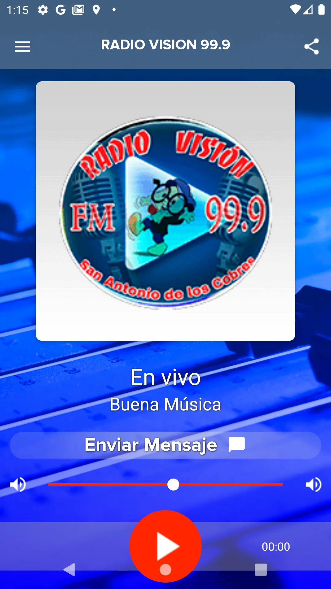 Radio vision 99.9 | Indus Appstore | Screenshot