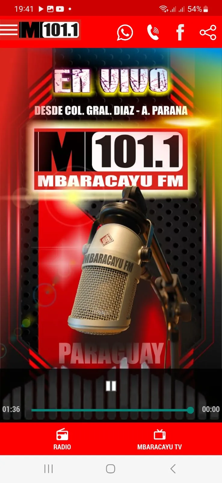 Radio Mbaracayu FM 101.1 | Indus Appstore | Screenshot