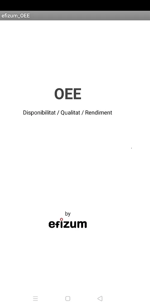 OEE efizum | Indus Appstore | Screenshot