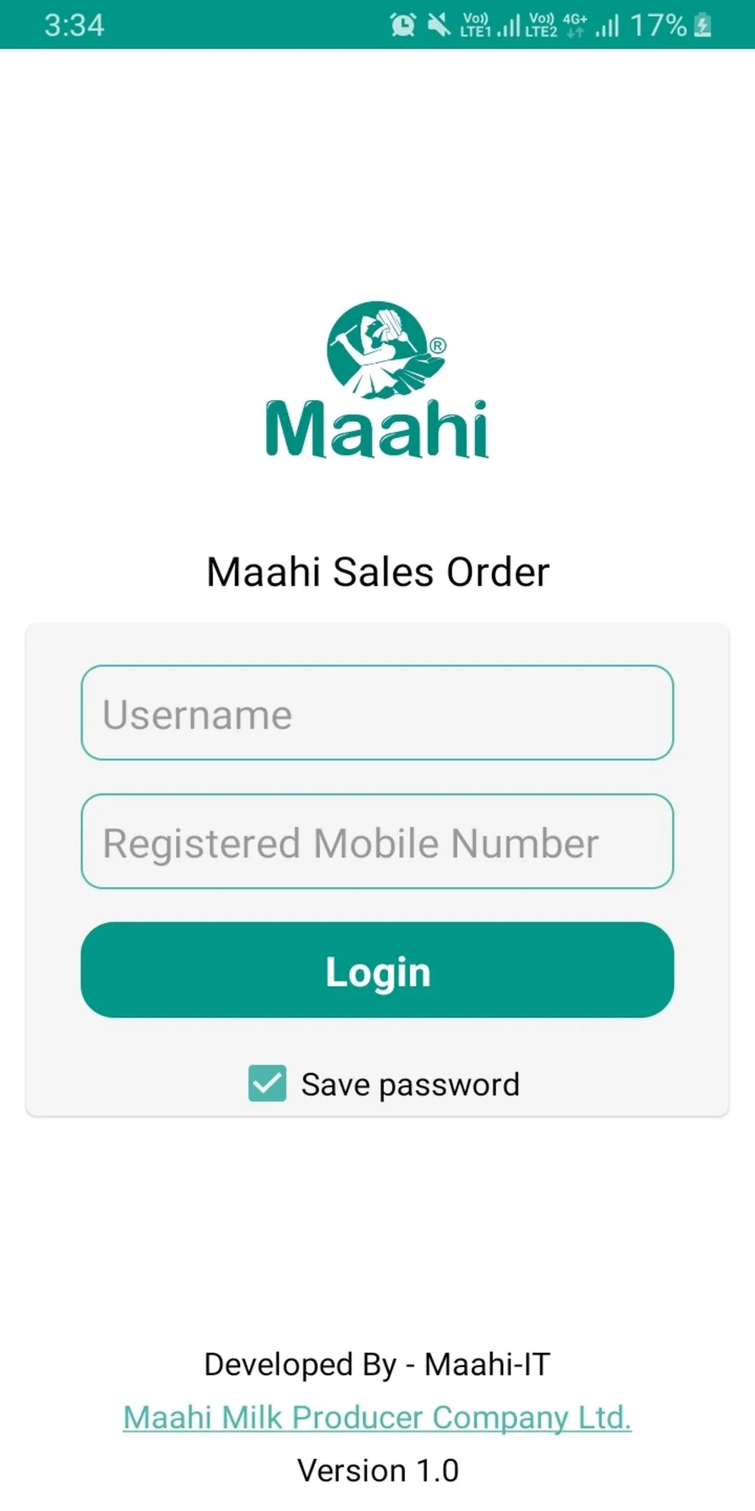 Maahi Sales Order | Indus Appstore | Screenshot