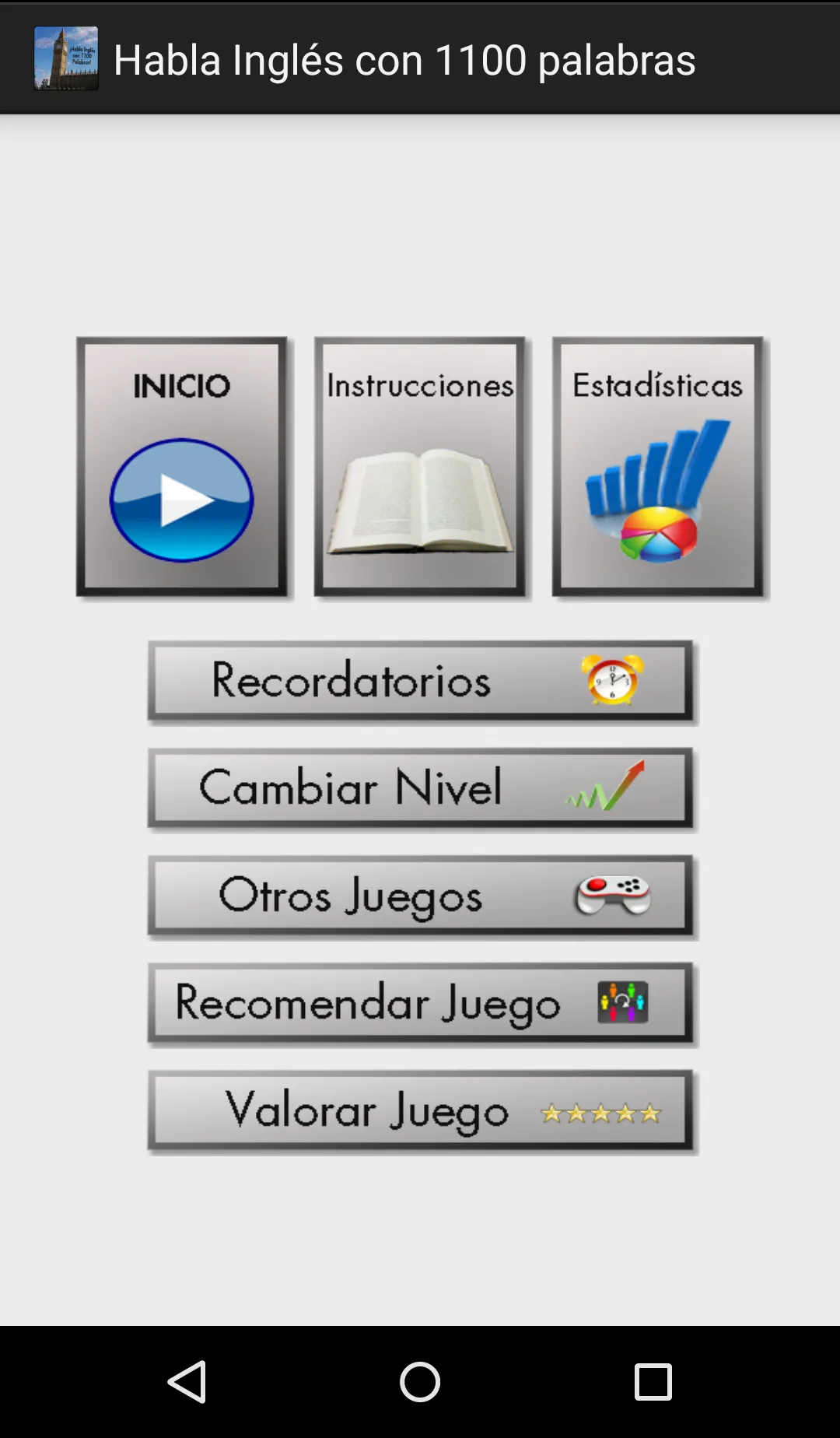 Habla Inglés con 1100 palabras | Indus Appstore | Screenshot