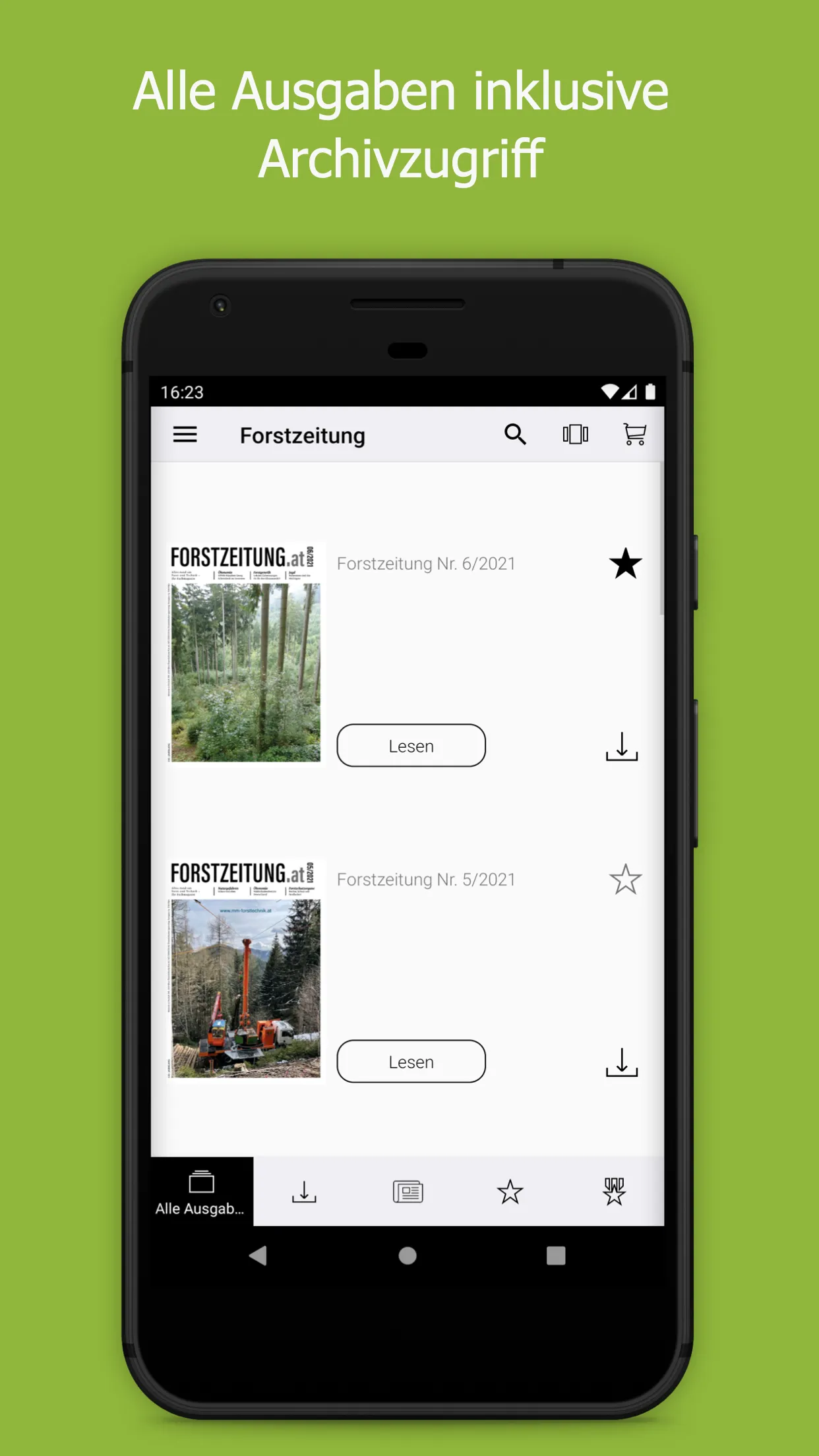 Forstzeitung | Indus Appstore | Screenshot