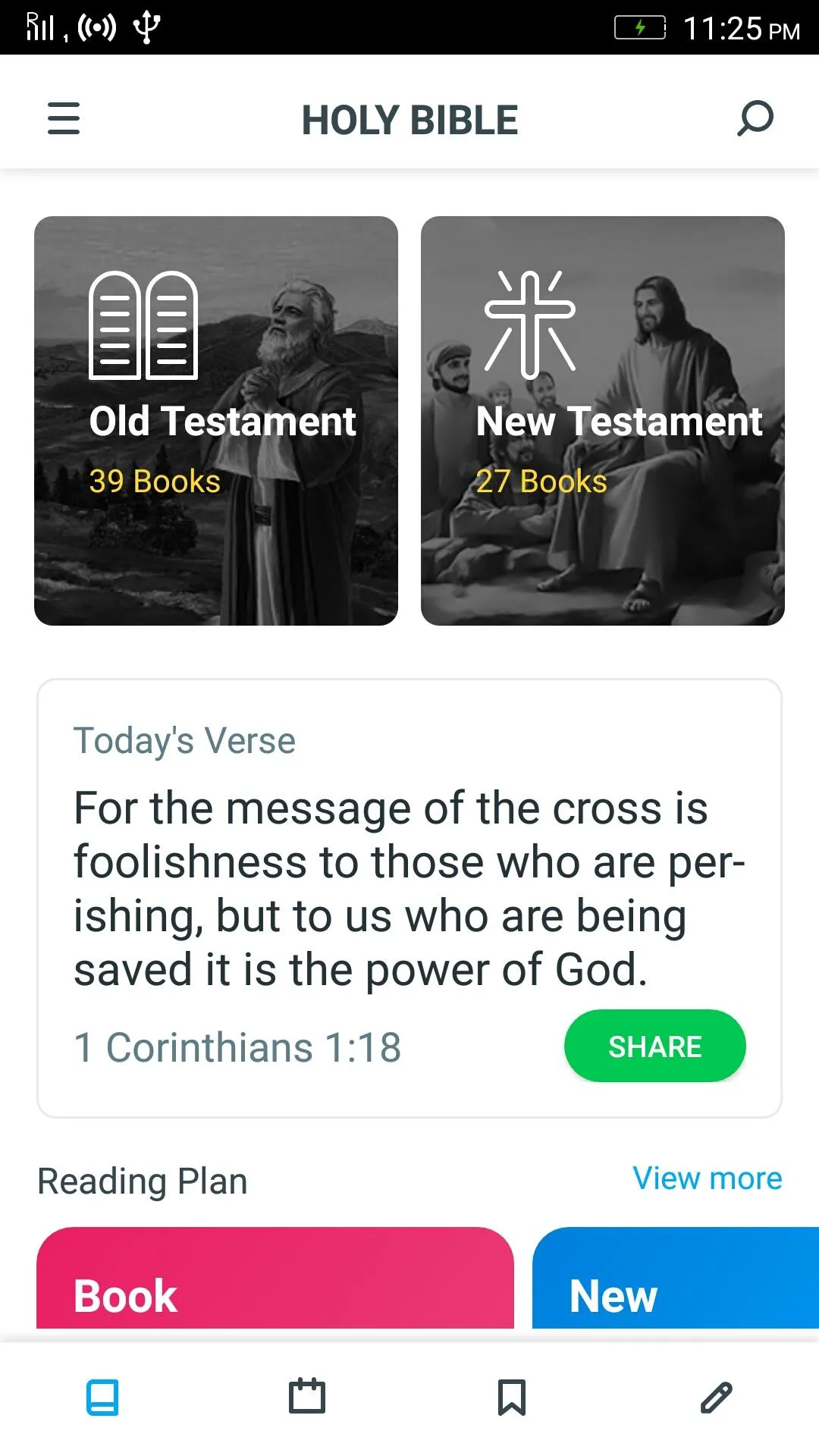 Holy Bible Offline | Indus Appstore | Screenshot