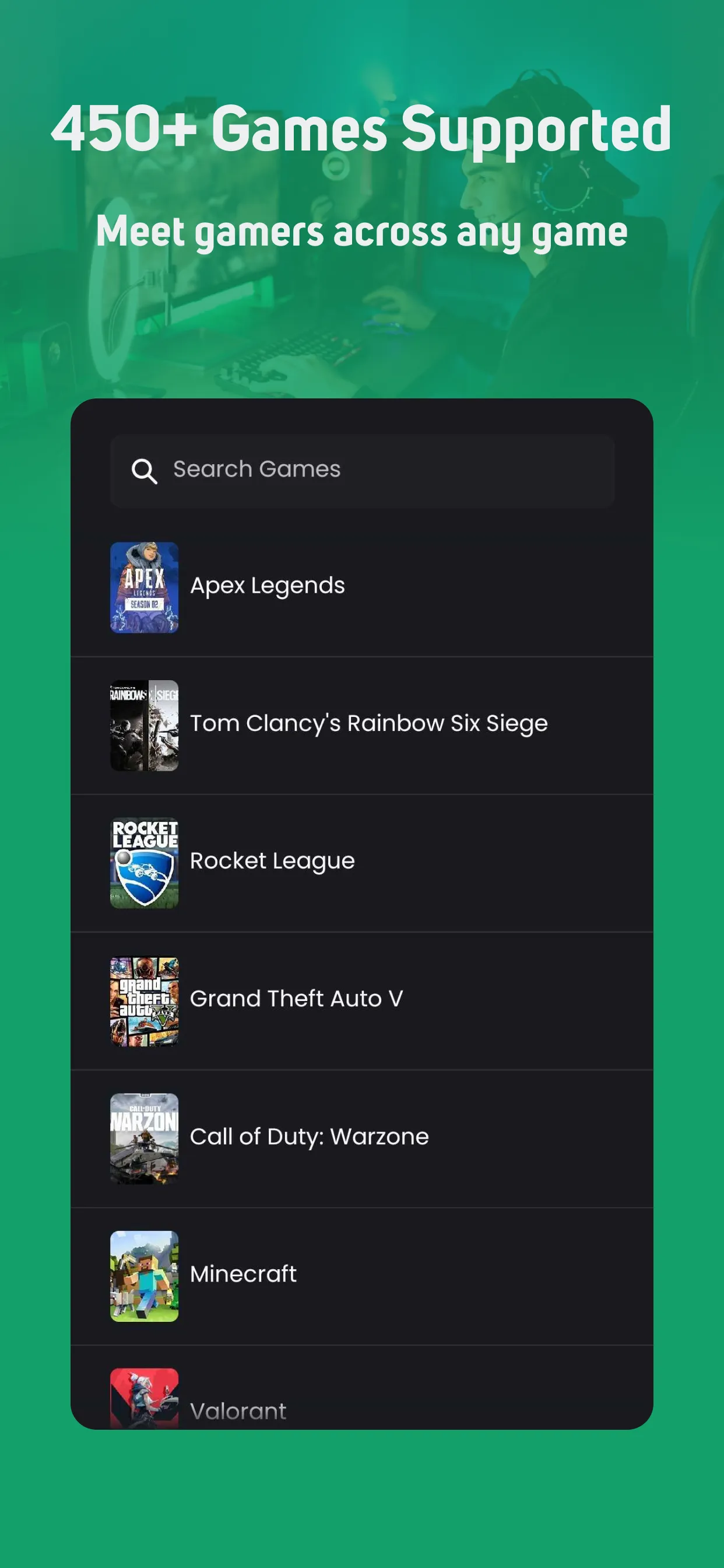 GamerLink LFG: Teams & Friends | Indus Appstore | Screenshot