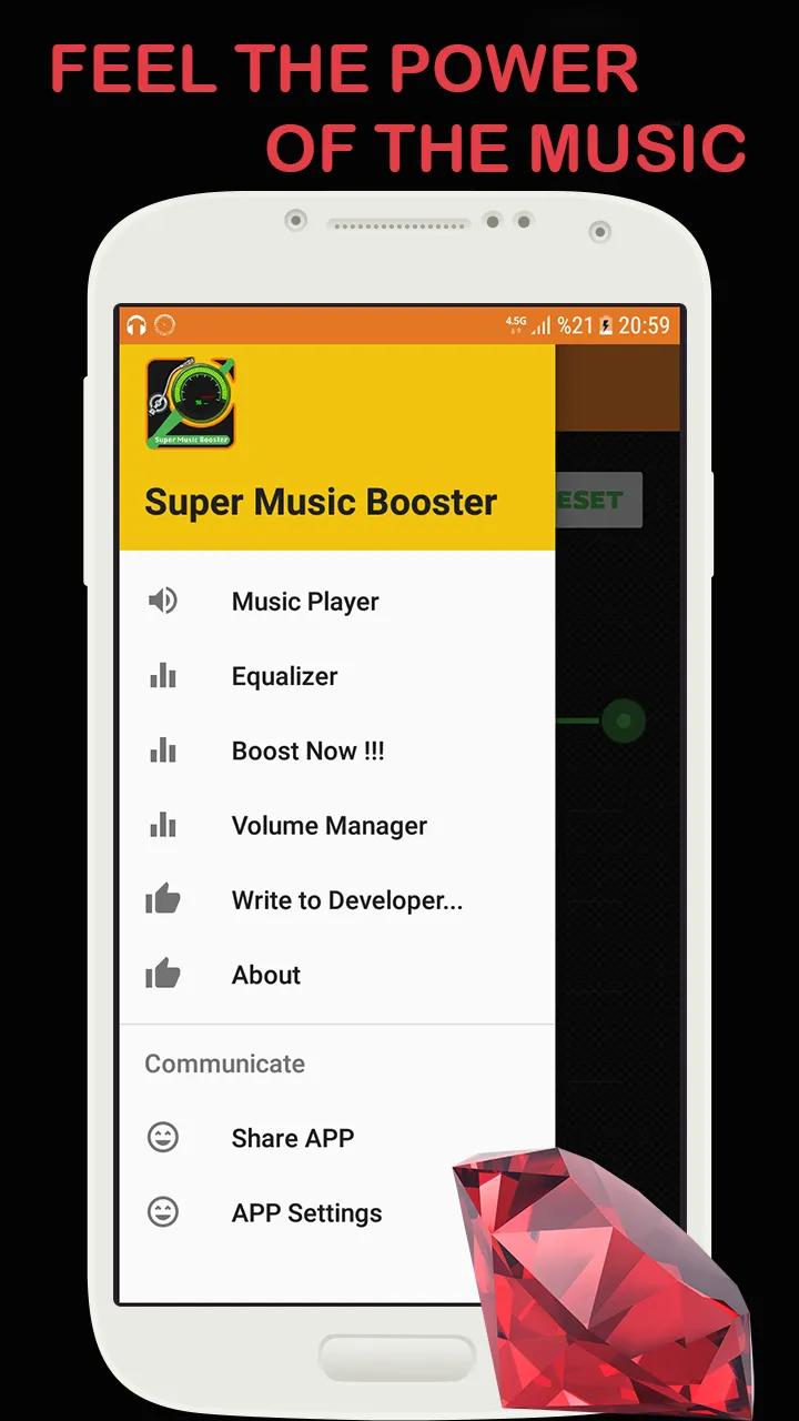 Super Music Booster: Player | Indus Appstore | Screenshot