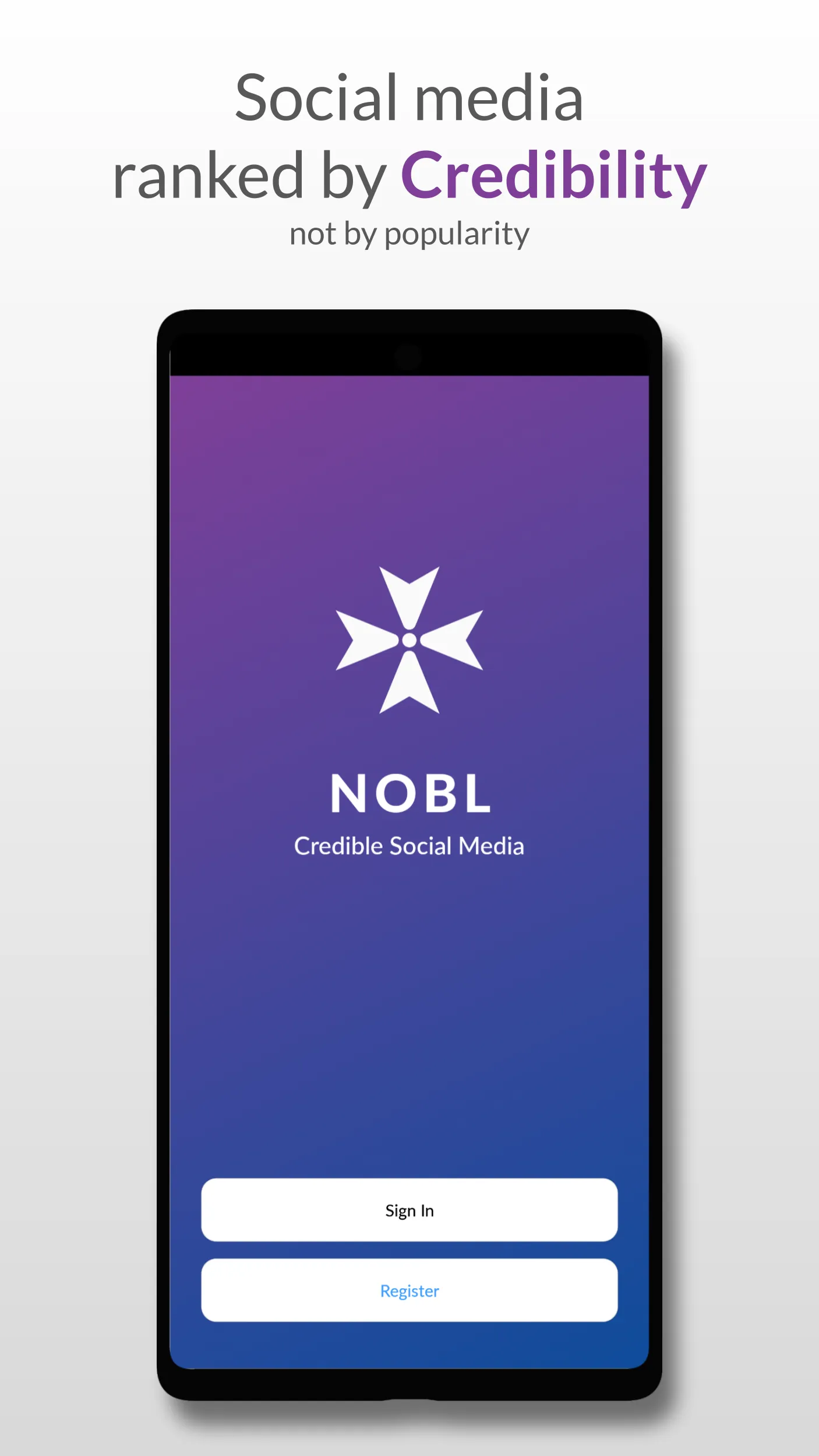 NOBL - Credible social media | Indus Appstore | Screenshot