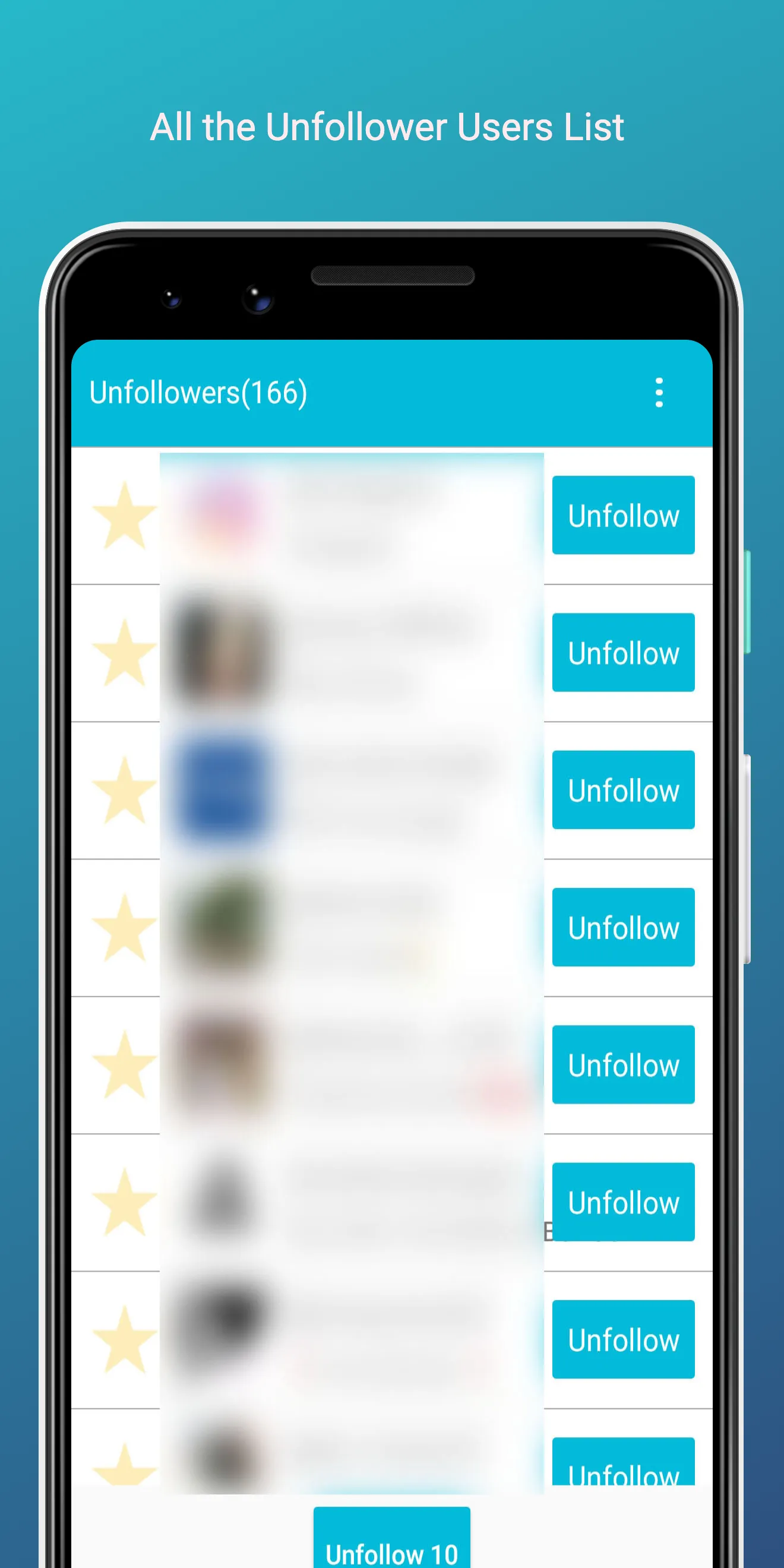 Unfollow Users Plus | Indus Appstore | Screenshot