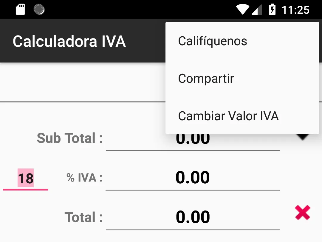 Calculadora IVA | Indus Appstore | Screenshot