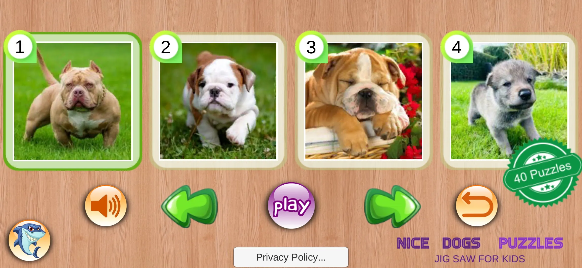 Nice Dogs Puzzles | Indus Appstore | Screenshot