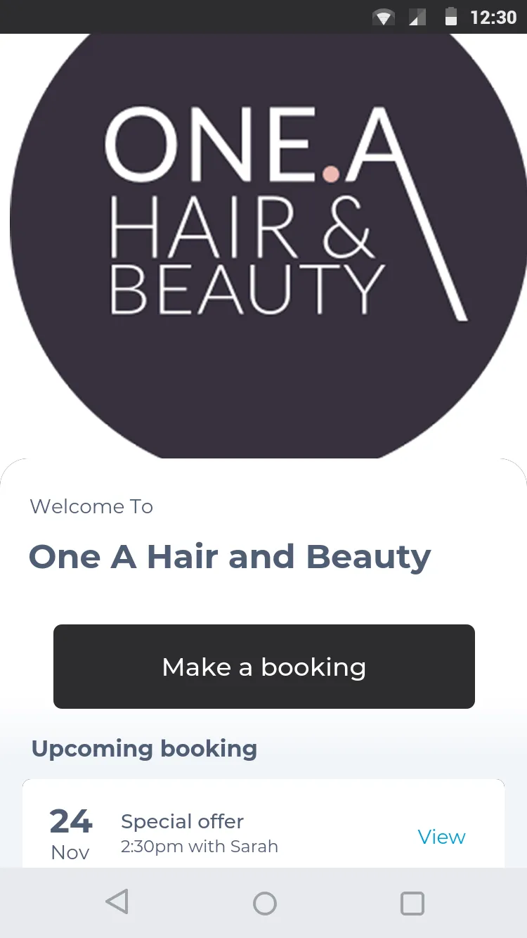 One A Hair and Beauty | Indus Appstore | Screenshot