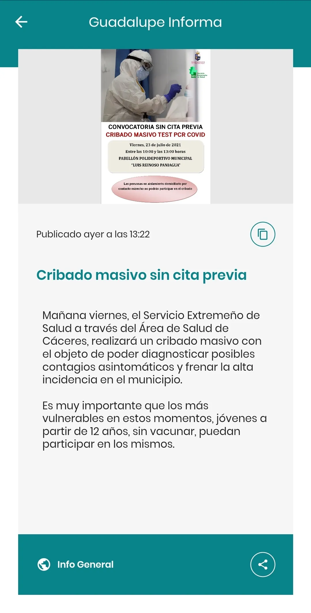 Ayuntamiento Guadalupe Informa | Indus Appstore | Screenshot