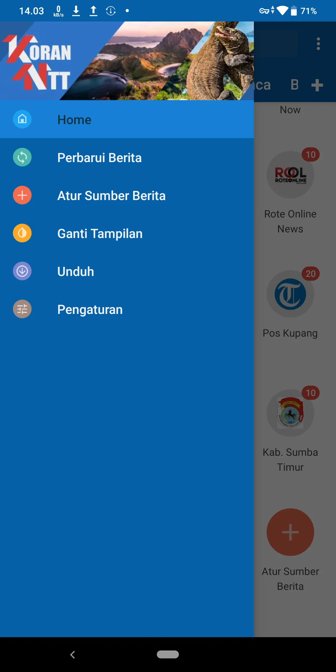 Koran NTT : Berita Nusa Tengga | Indus Appstore | Screenshot