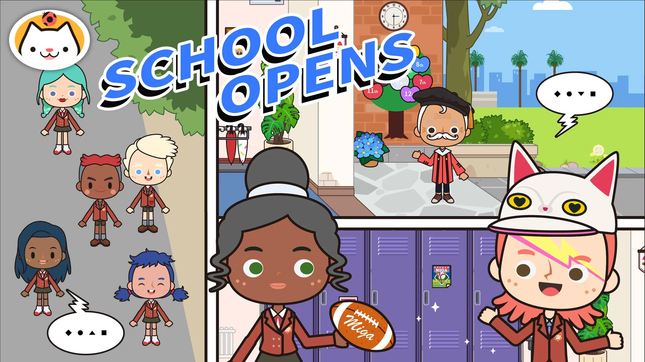 Miga Town: My School | Indus Appstore | Screenshot