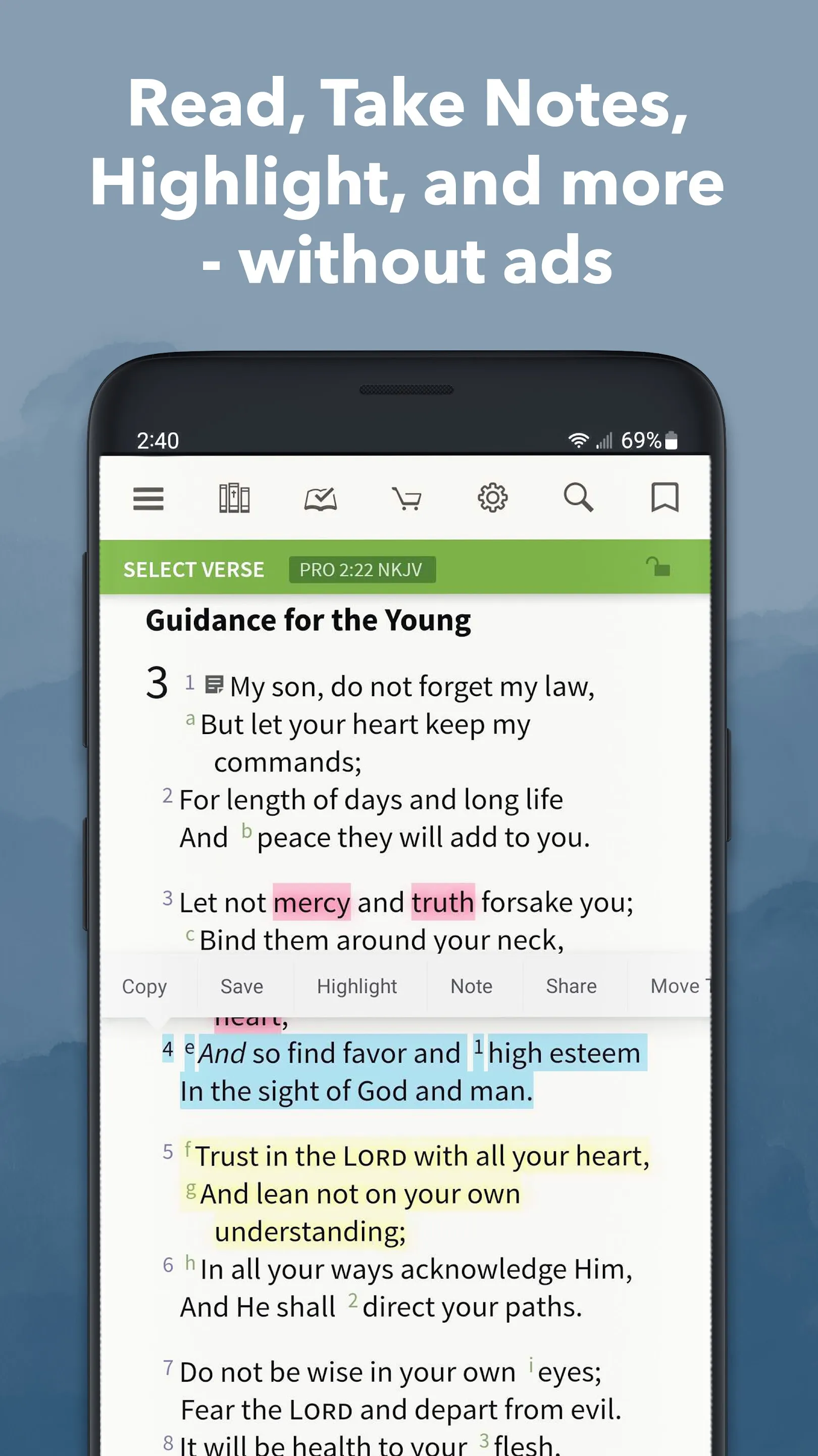 NKJV Bible App by Olive Tree | Indus Appstore | Screenshot