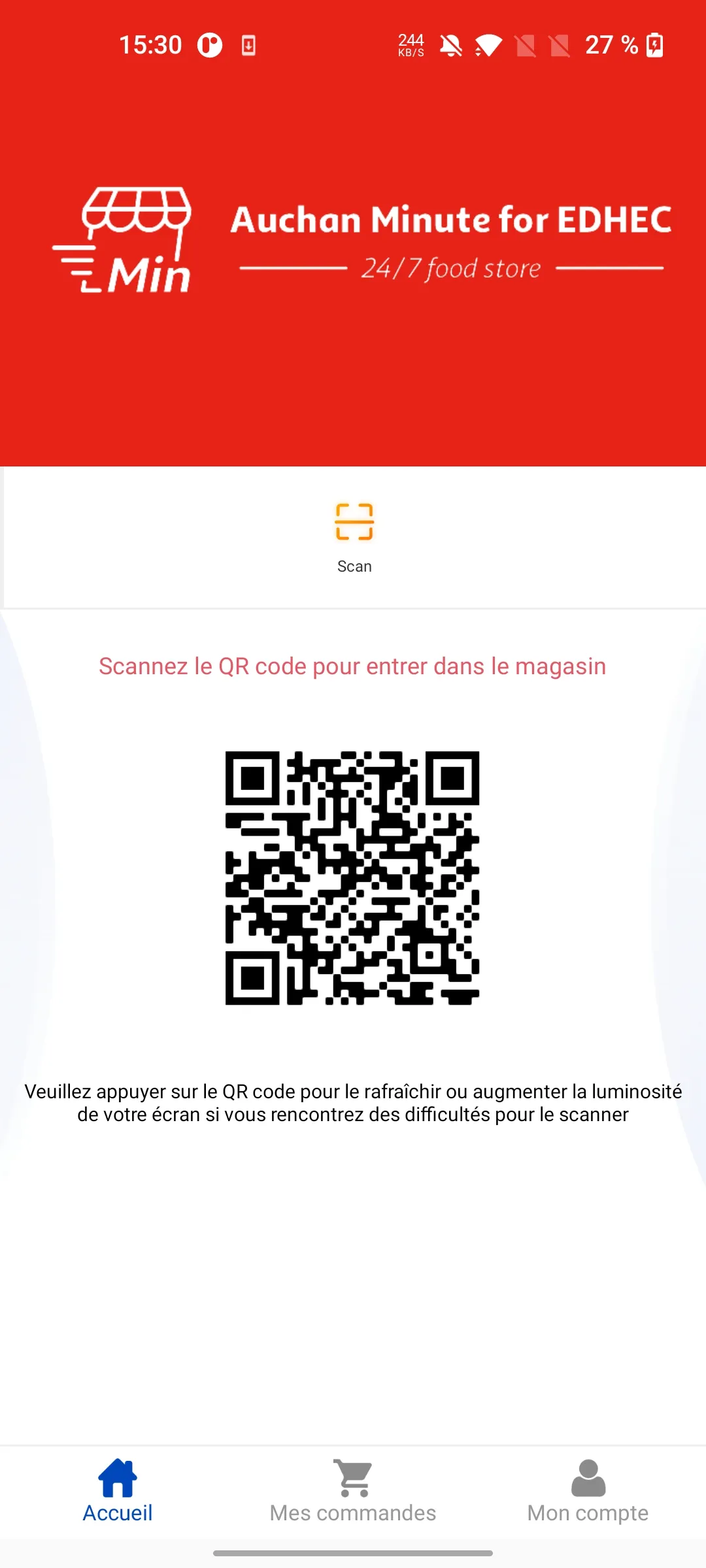 Auchan Go for Edhec | Indus Appstore | Screenshot