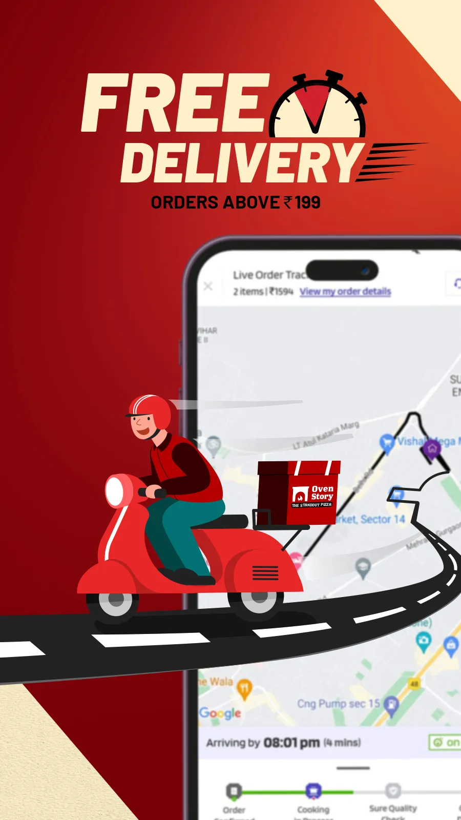 Oven Story Pizza- Delivery App | Indus Appstore | Screenshot