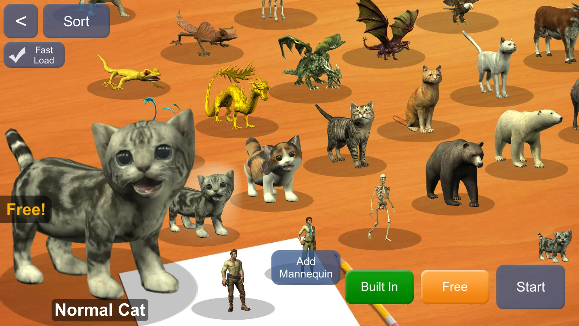 3D Mannequins | Indus Appstore | Screenshot