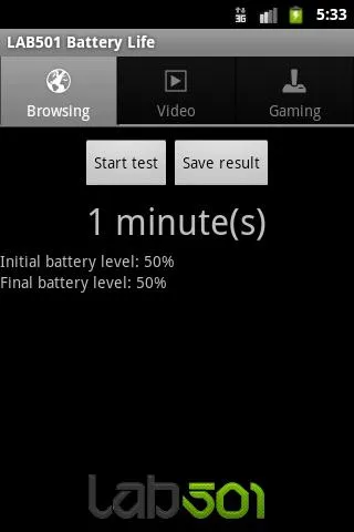 LAB501 Battery Life | Indus Appstore | Screenshot