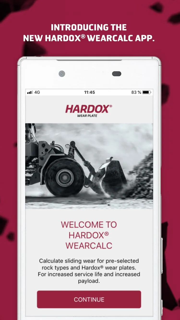 Hardox® WearCalc | Indus Appstore | Screenshot