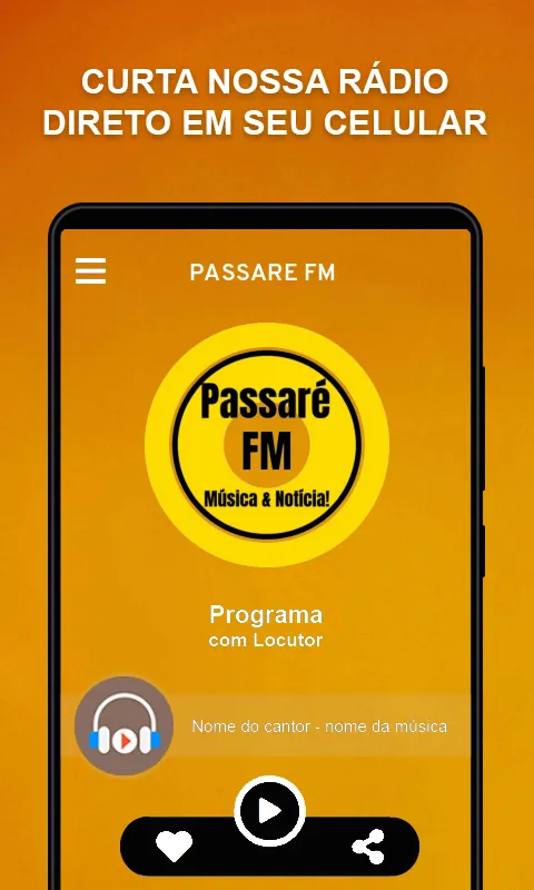 Passaré FM | Indus Appstore | Screenshot