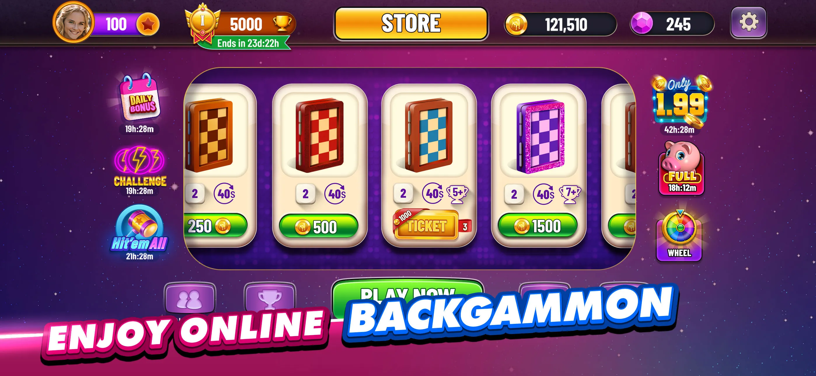 Backgammon Plus - Board Game | Indus Appstore | Screenshot