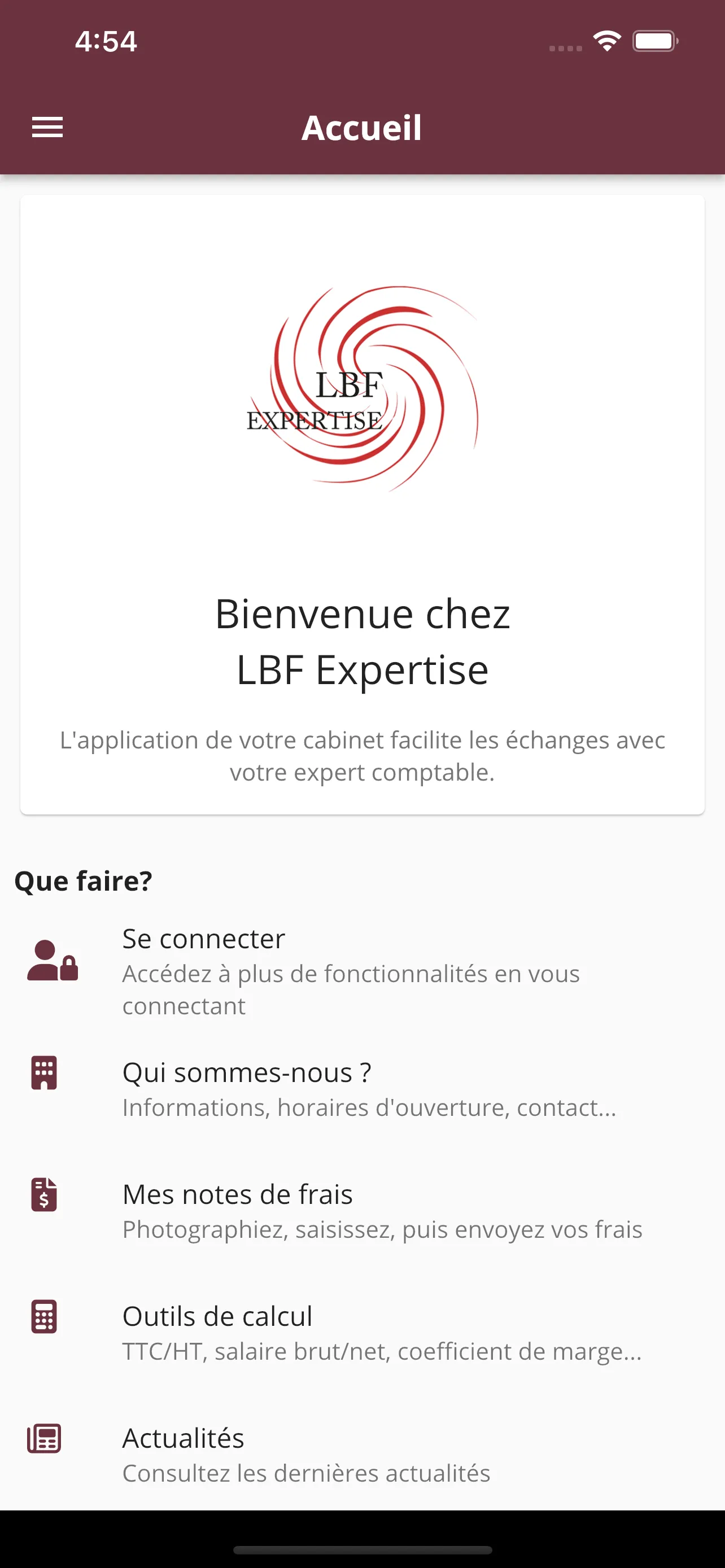 LBF EXPERTISE | Indus Appstore | Screenshot