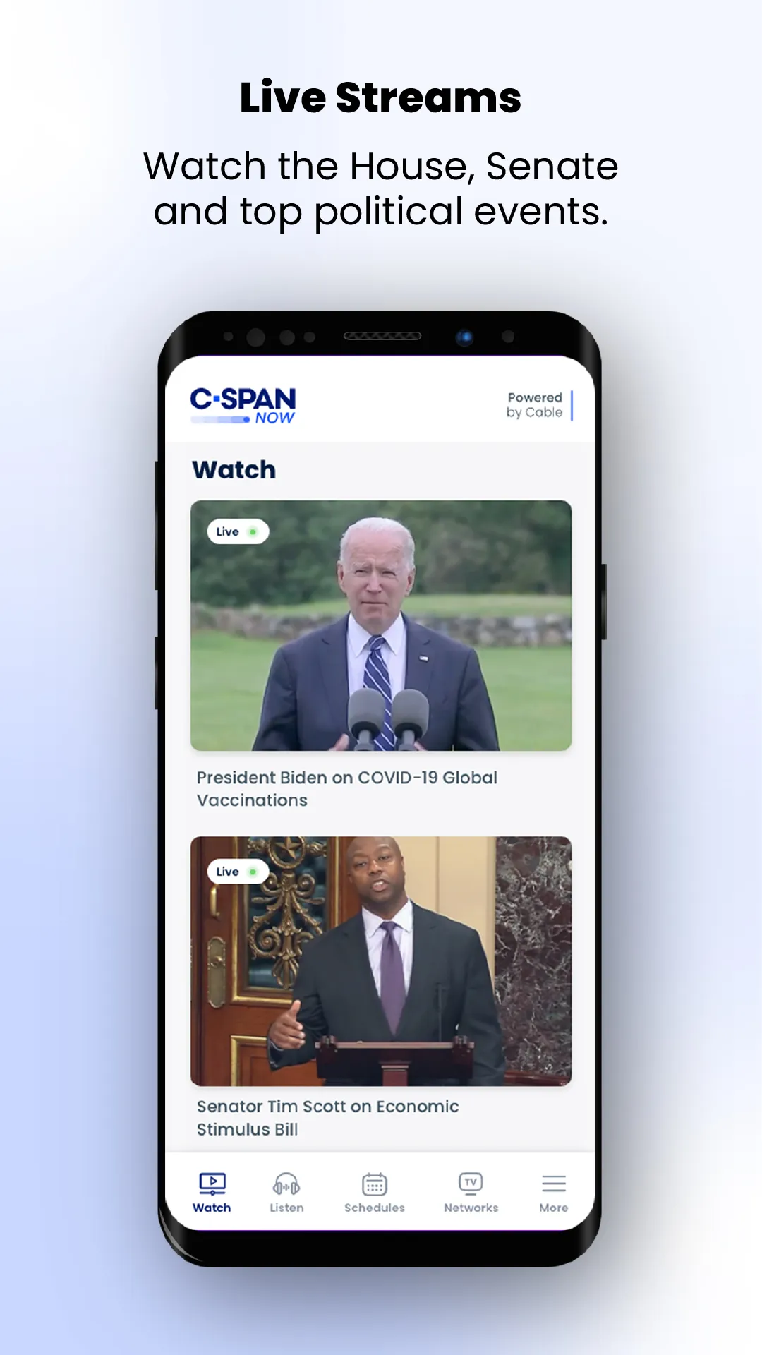 C-SPAN Now - Apps on Indus Appstore