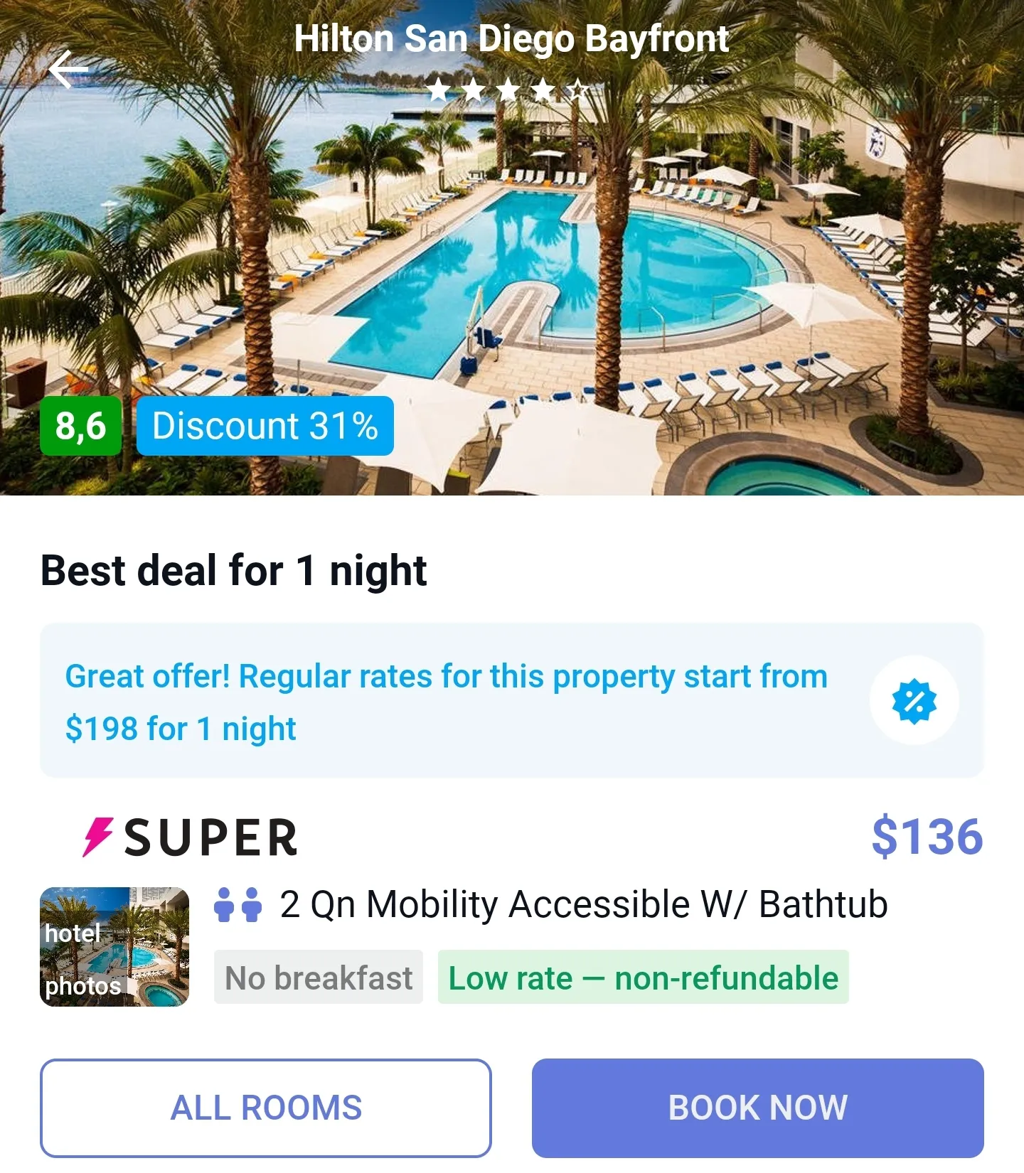 Hotel Deals & Accommodations | Indus Appstore | Screenshot