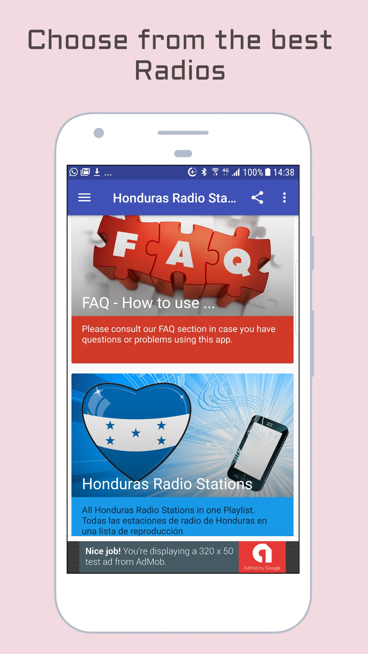 Honduras Radio Stations | Indus Appstore | Screenshot