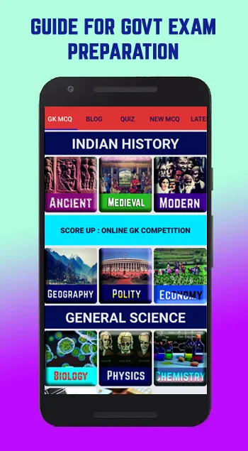 MPPSC Exam Preparation GK MCQ | Indus Appstore | Screenshot