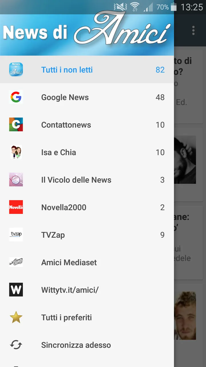 News di Amici | Indus Appstore | Screenshot