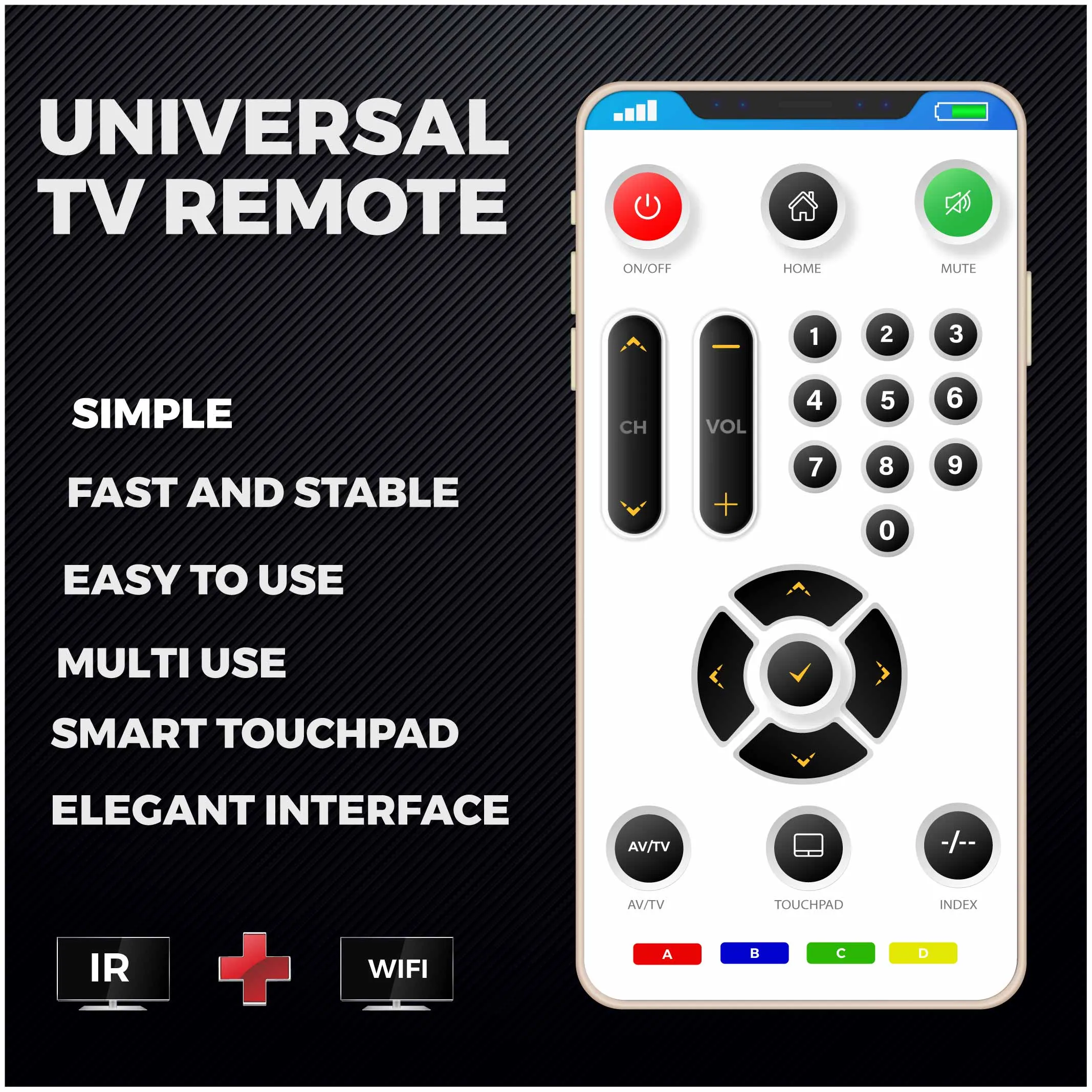 IR Remote Control for All | Indus Appstore | Screenshot