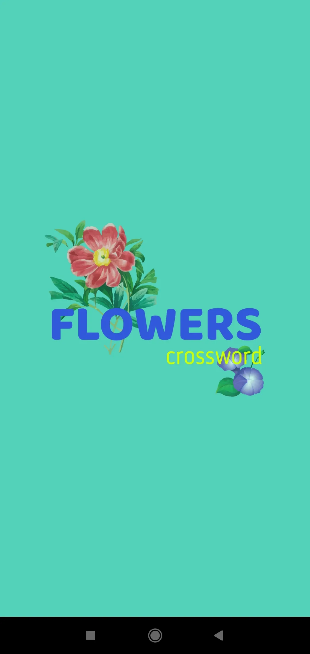 Flowers Puzzle Crossword | Indus Appstore | Screenshot