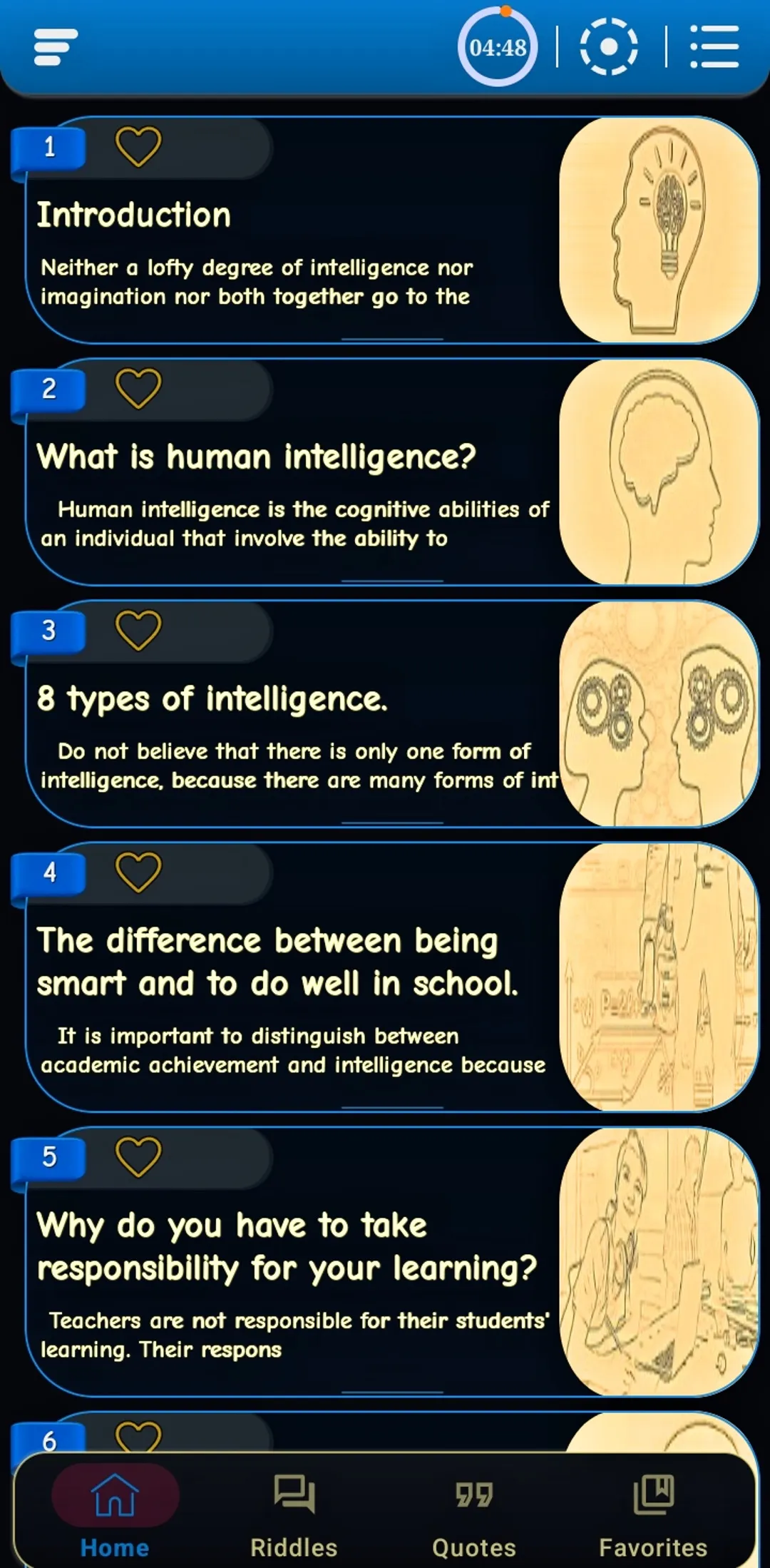 How to be smart like a genius | Indus Appstore | Screenshot