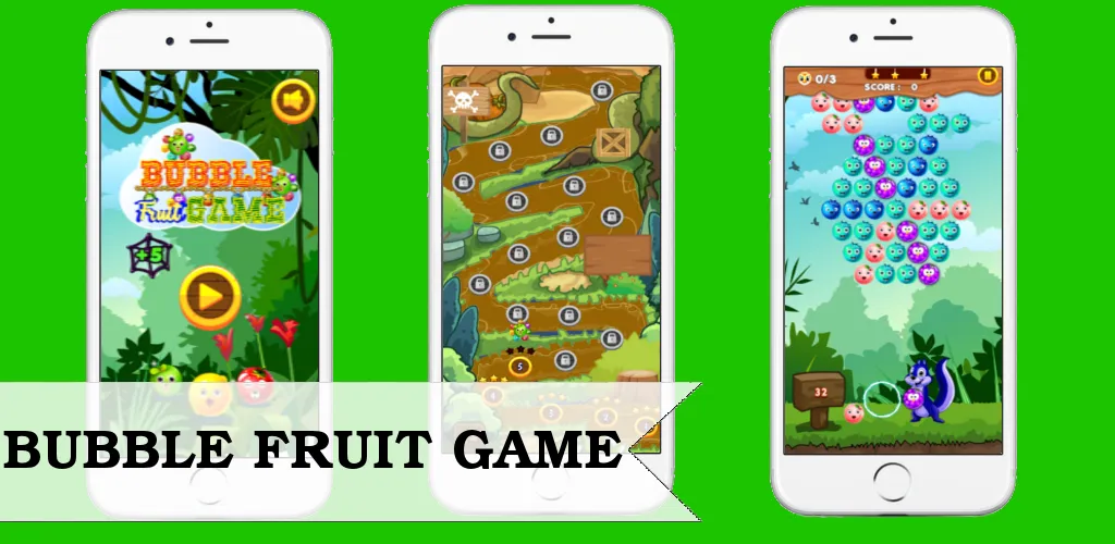 Bubble Fruit Game: Shoot Fruit | Indus Appstore | Screenshot