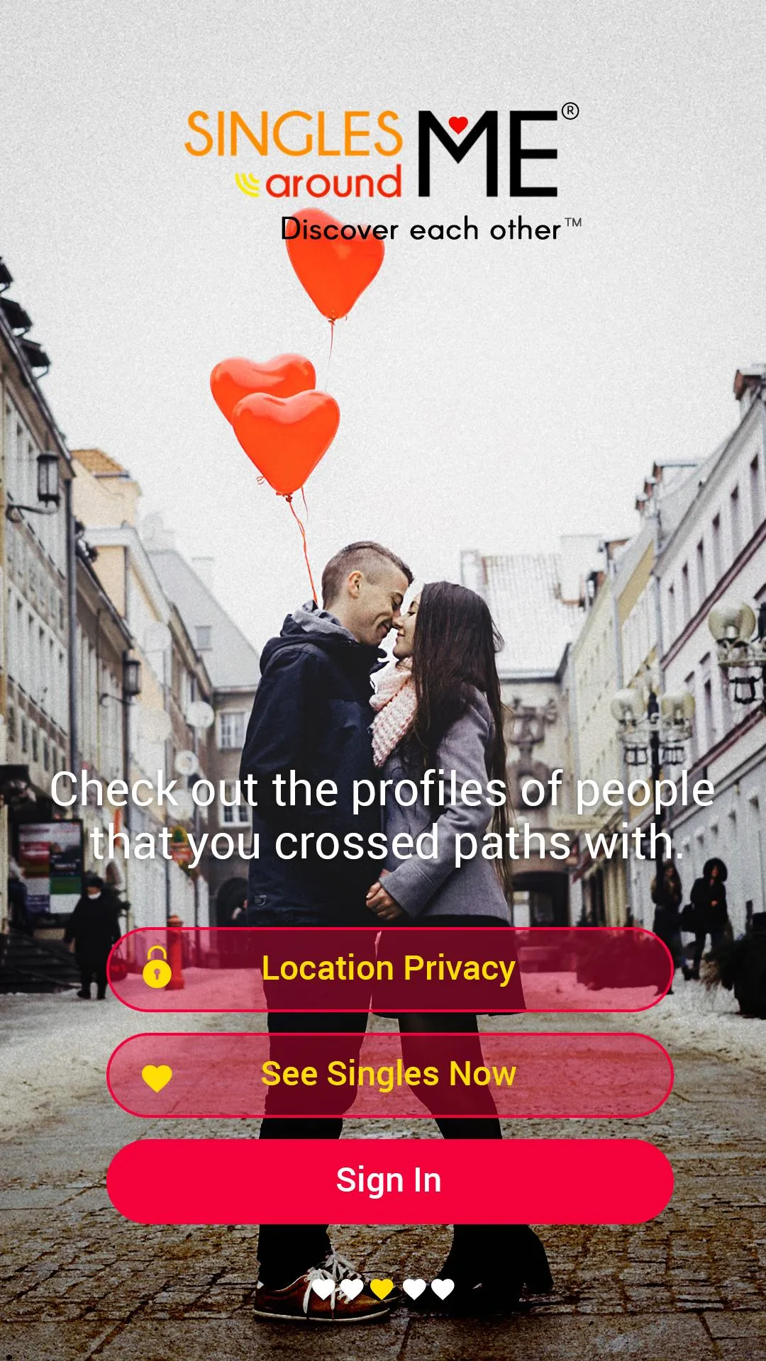 SinglesAroundMe - GPS Dating | Indus Appstore | Screenshot