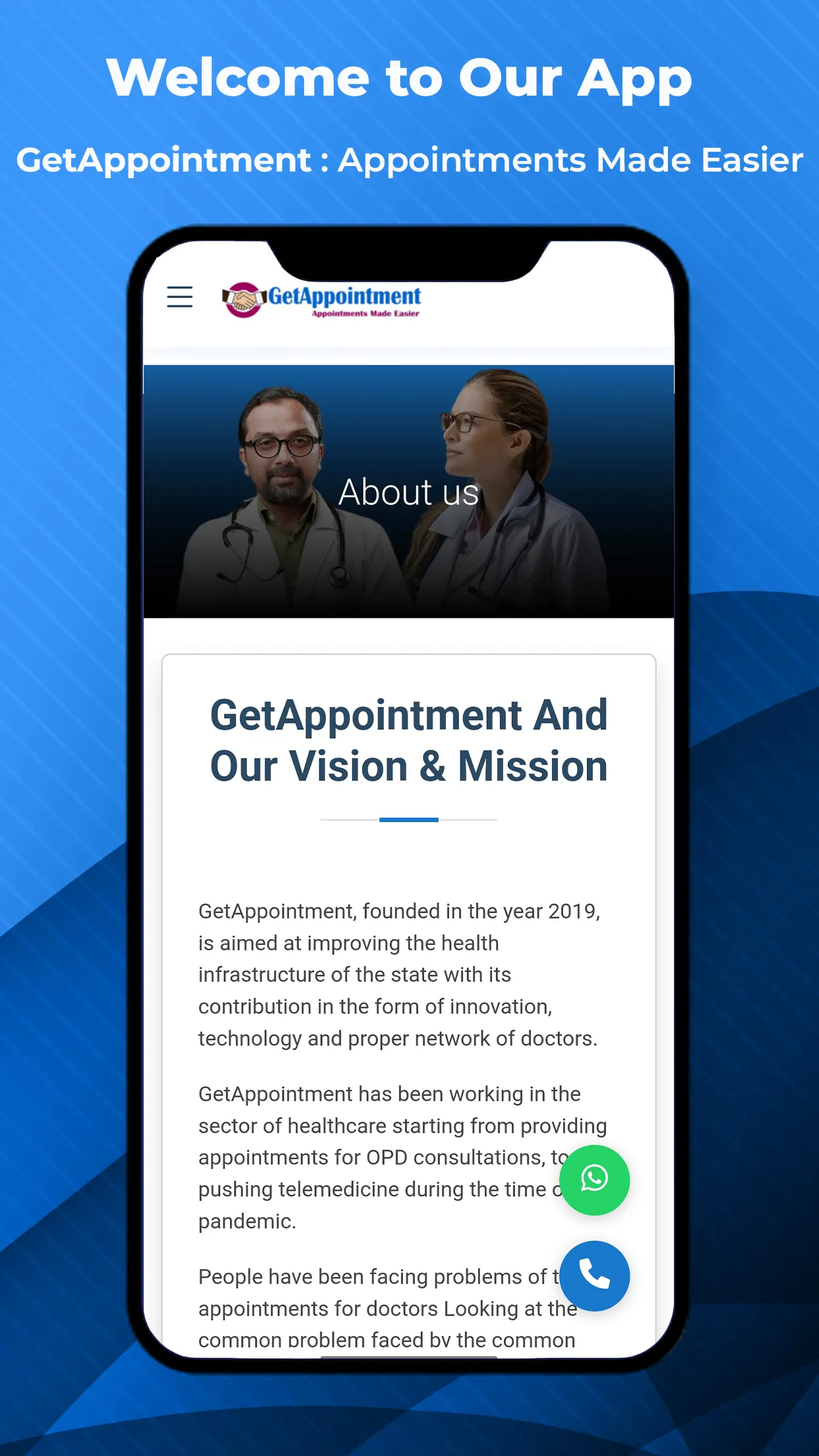 GetAppointment | Indus Appstore | Screenshot