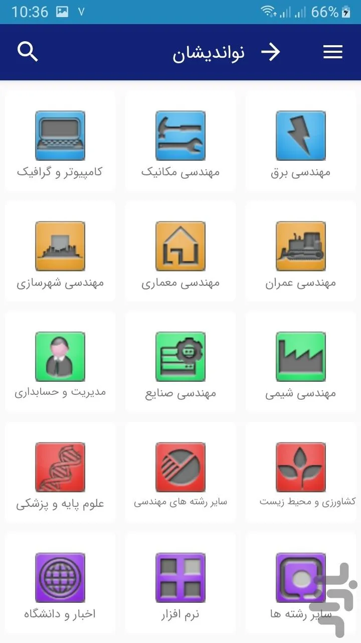 Nolex متخصصین سرزمین نواندیشان | Indus Appstore | Screenshot