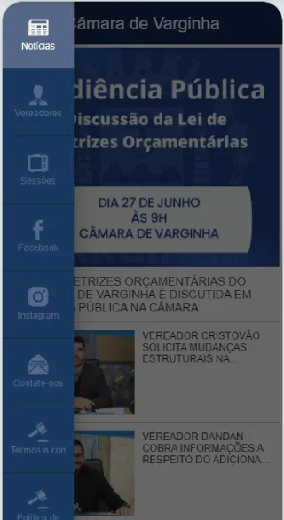 Câmara Varginha App | Indus Appstore | Screenshot