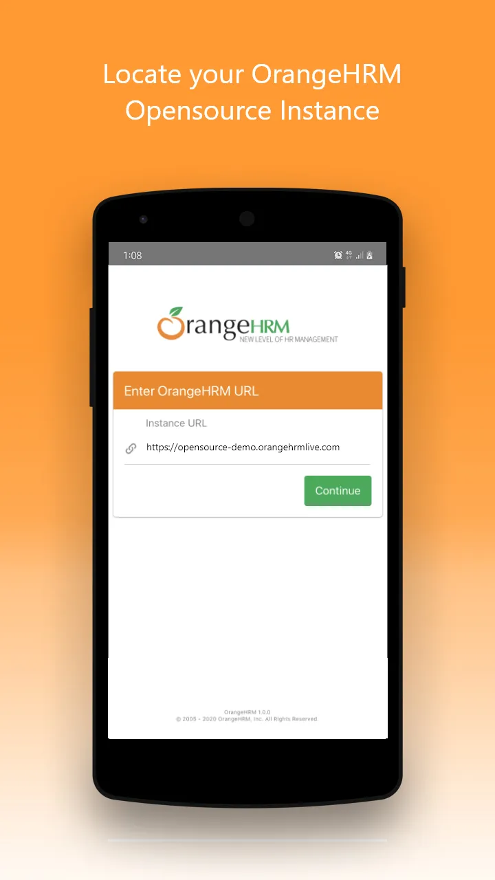 OrangeHRM Open Source | Indus Appstore | Screenshot