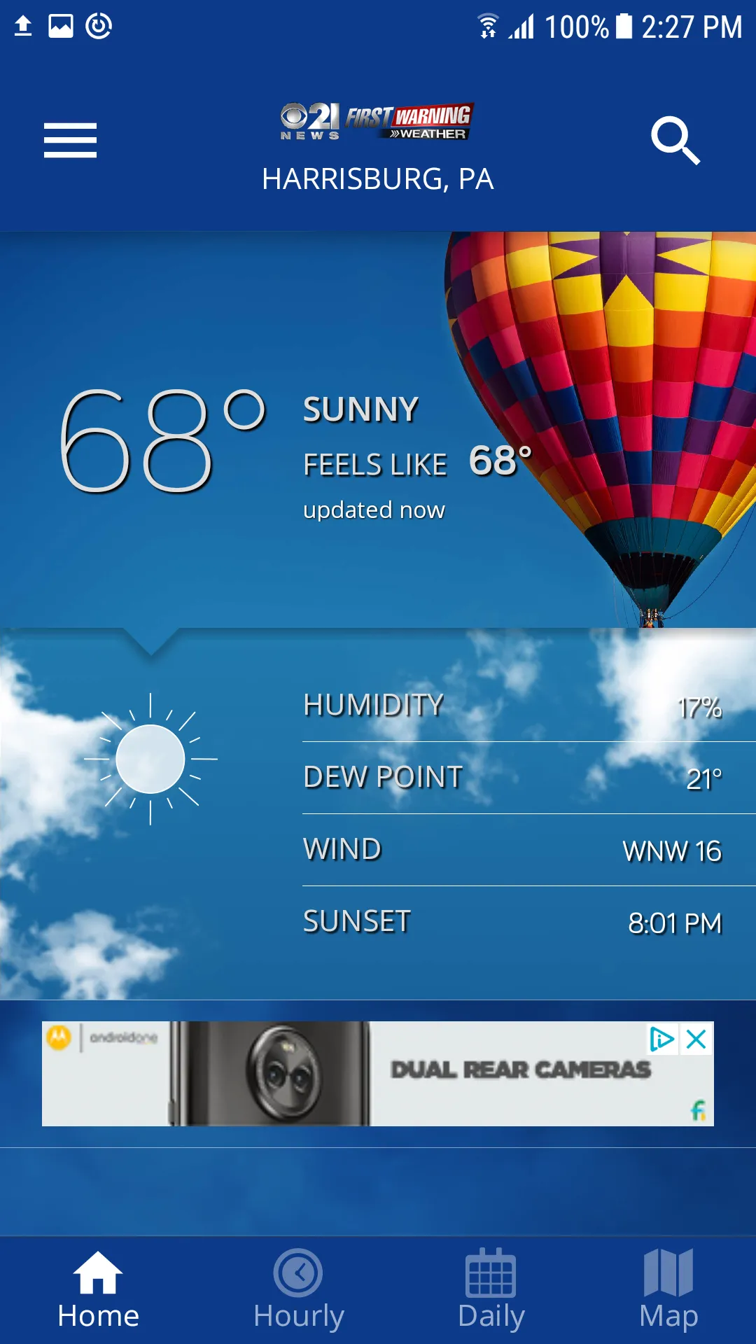 CBS 21 WX | Indus Appstore | Screenshot