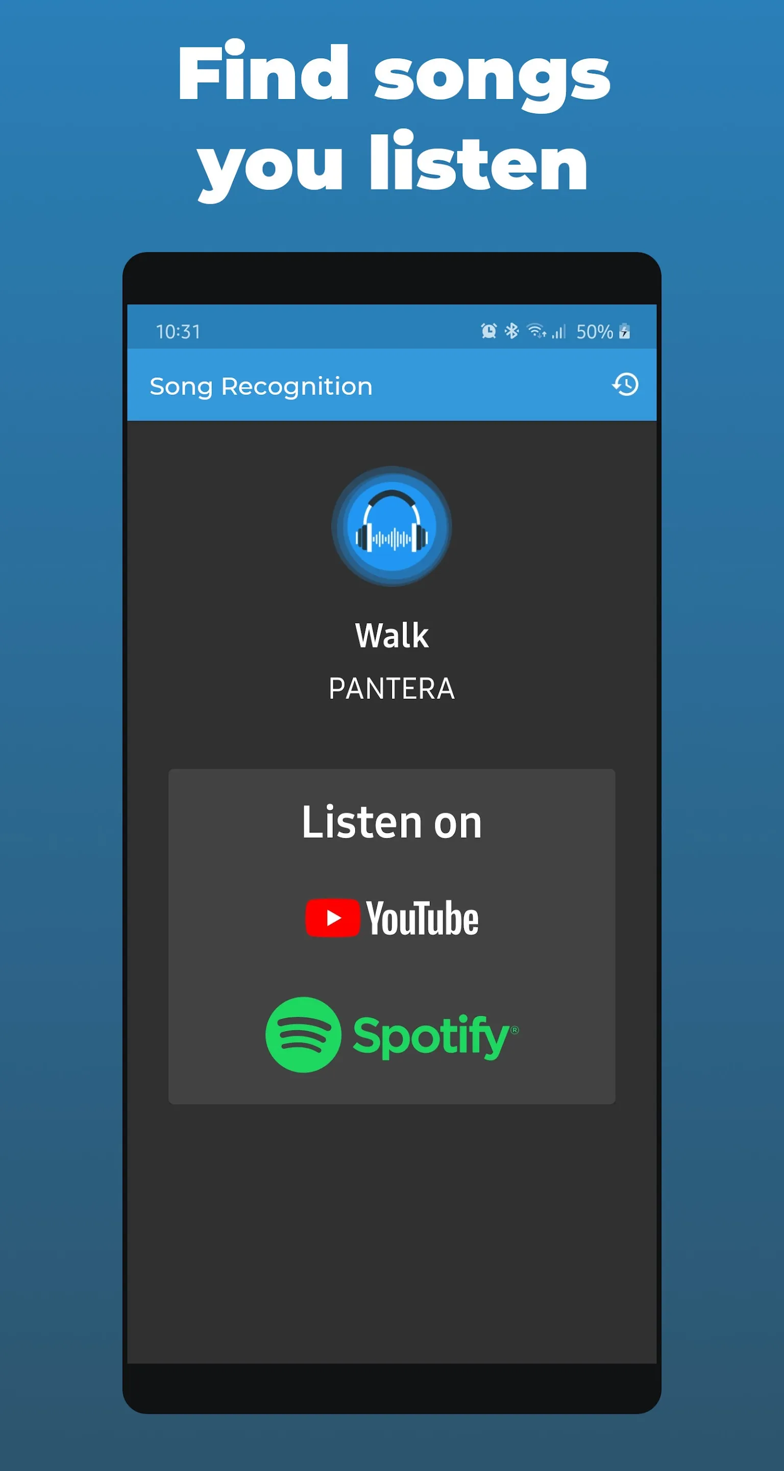 Song Recognition: Music Finder | Indus Appstore | Screenshot