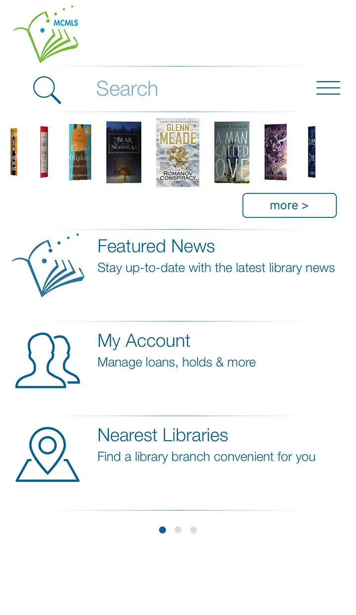 Montgomery County Memorial Lib | Indus Appstore | Screenshot